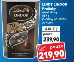 Kaufland LINDT LINDOR Pralinky nabídka