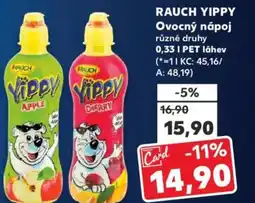 Kaufland RAUCH YIPPY Ovocný nápoj nabídka