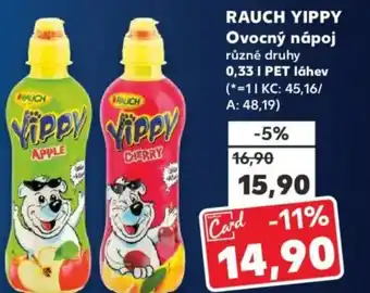 Kaufland RAUCH YIPPY Ovocný nápoj nabídka