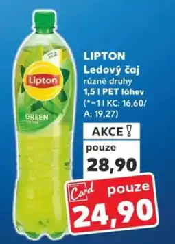 Kaufland LIPTON Ledový čaj nabídka