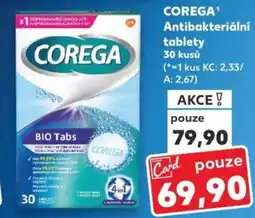 Kaufland COREGA Antibakteriální tablety nabídka