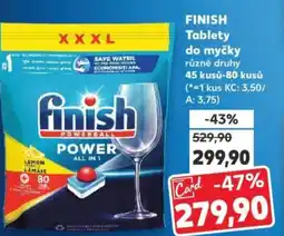 Kaufland FINISH Tablety do myčky nabídka