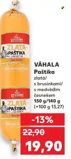 Kaufland VÁHALA Paštika nabídka
