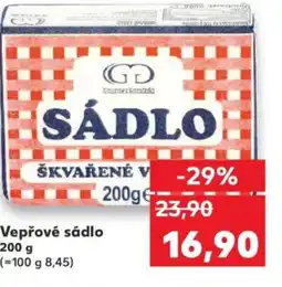 Kaufland Vepřové sádlo nabídka