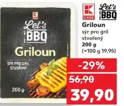 Kaufland Griloun sýr pro gril stvořený nabídka