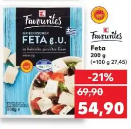 Kaufland Feta nabídka