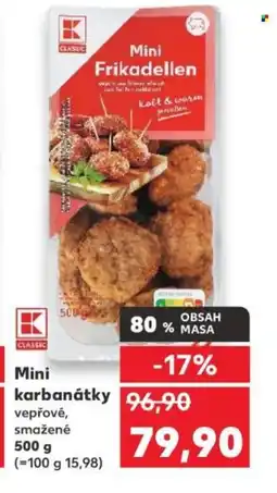 Kaufland Mini karbanátky nabídka