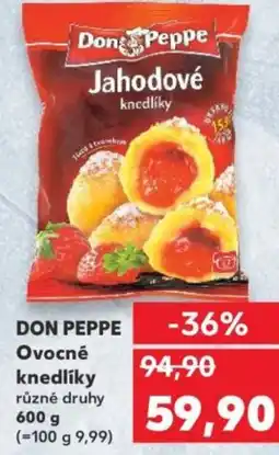 Kaufland DON PEPPE Ovocné knedlíky nabídka