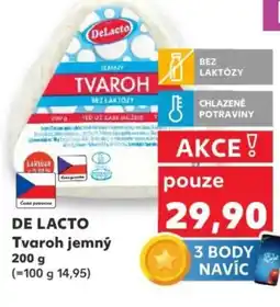 Kaufland DE LACTO Tvaroh jemný nabídka