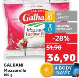 Kaufland GALBANI Mozzarella nabídka