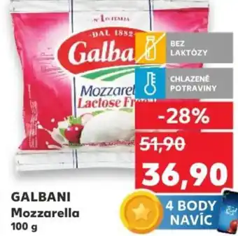 Kaufland GALBANI Mozzarella nabídka