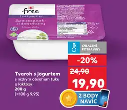 Kaufland Tvaroh s jogurtem s nízkým obsahem tuku nabídka