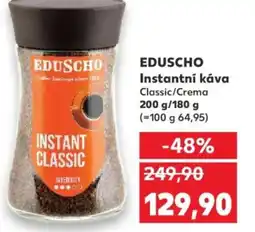 Kaufland EDUSCHO Instantní káva Classic/Crema nabídka