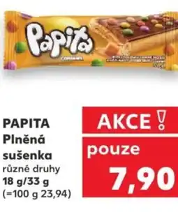 Kaufland PAPITA Plněná sušenka nabídka