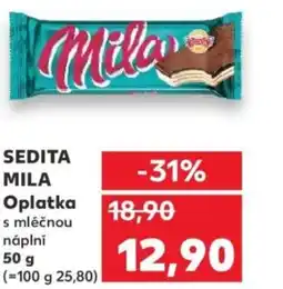 Kaufland SEDITA MILA Oplatka nabídka