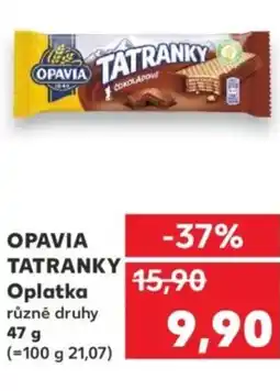 Kaufland OPAVIA TATRANKY Oplatka nabídka