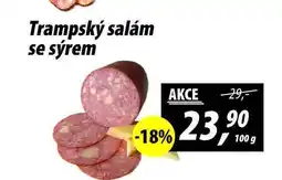 ZEMAN Trampský salám se sýrem, 100 g nabídka