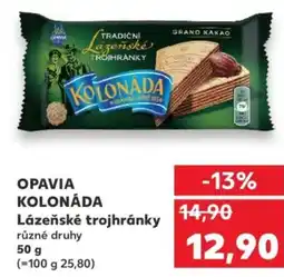 Kaufland OPAVIA KOLONÁDA Lázeňské trojhránky nabídka