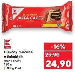 Kaufland Piškoty máčené v čokoládě nabídka
