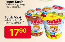 Hruška Bobík Maxi smetanový krém 130g, vybrané druhy nabídka