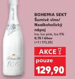 Kaufland BOHEMIA SEKT Šumivé víno/ Nealkoholický nápoj nabídka