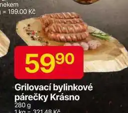 Hruška Grilovací bylinkové párečky Krásno 280 g nabídka