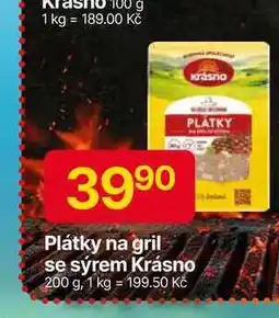 Hruška Plátky na gril se sýrem Krásno 200 g nabídka