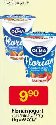 Hruška Florian jogurt 150 g nabídka