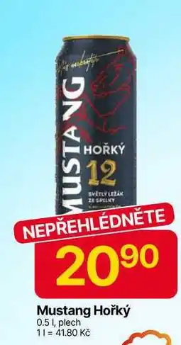 Hruška Mustang Hořký 0.5l, plech nabídka