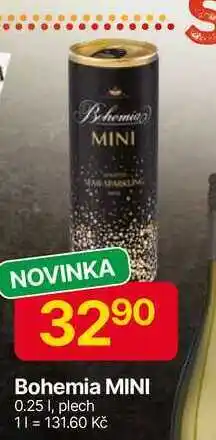 Hruška Bohemia MINI 0.25l, plech nabídka