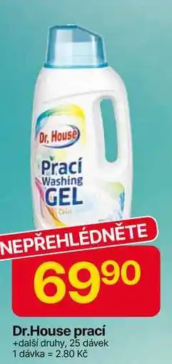 Hruška Dr.House prací gel, 25 dávek nabídka