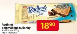 Hruška Rodinné polomáčené sušenky 100 g nabídka