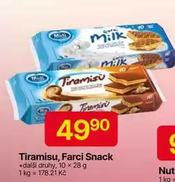 Hruška Tiramisu 10 x 28 g nabídka