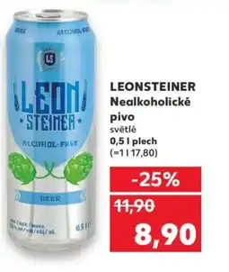 Kaufland LEONSTEINER Nealkoholické pivo světlé nabídka