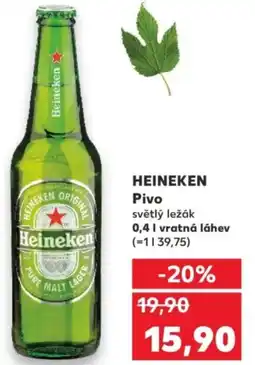 Kaufland HEINEKEN Pivo nabídka
