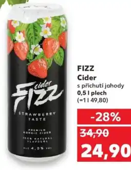 Kaufland FIZZ Cider nabídka