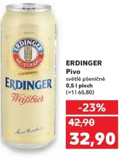 Kaufland ERDINGER Pivo nabídka