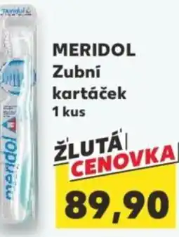 Kaufland MERIDOL Zubní kartáček nabídka