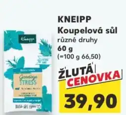 Kaufland KNEIPP Koupelová sůl nabídka