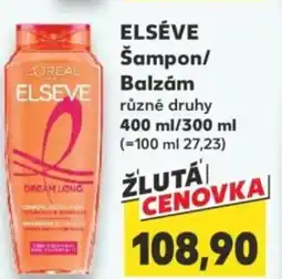 Kaufland ELSÉVE Šampon/ Balzám nabídka