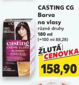 Kaufland CASTING CG Barva na vlasy nabídka