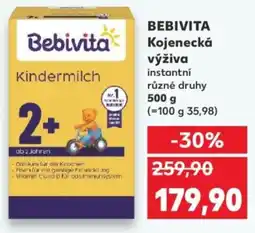 Kaufland BEBIVITA Kojenecká výživa nabídka