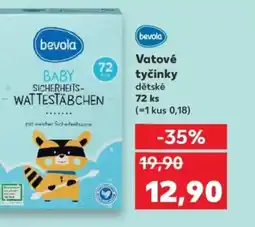 Kaufland Bevola Vatové tyčinky nabídka