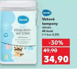 Kaufland Bevola Vatové tampony nabídka