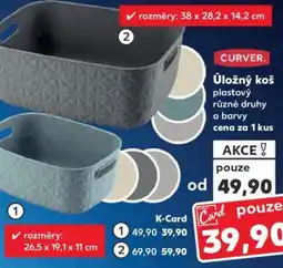 Kaufland Úložný koš plastový nabídka