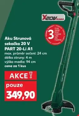 Kaufland Aku Strunová sekačka 20 V PART 20-Li A1 nabídka