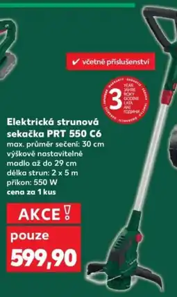 Kaufland Elektrická strunová sekačka PRT 550 C6 nabídka