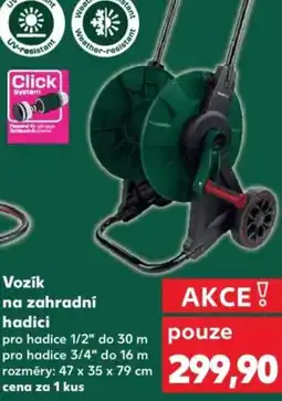 Kaufland Vozík na zahradní hadici nabídka