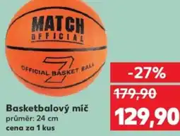 Kaufland Basketbalový míč nabídka