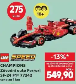Kaufland CHAMPIONS Závodní auto Ferrari nabídka